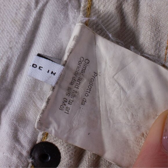 RICK OWENS DRKSHDW archival dirty gray cotton jeans - Picture 9 of 10